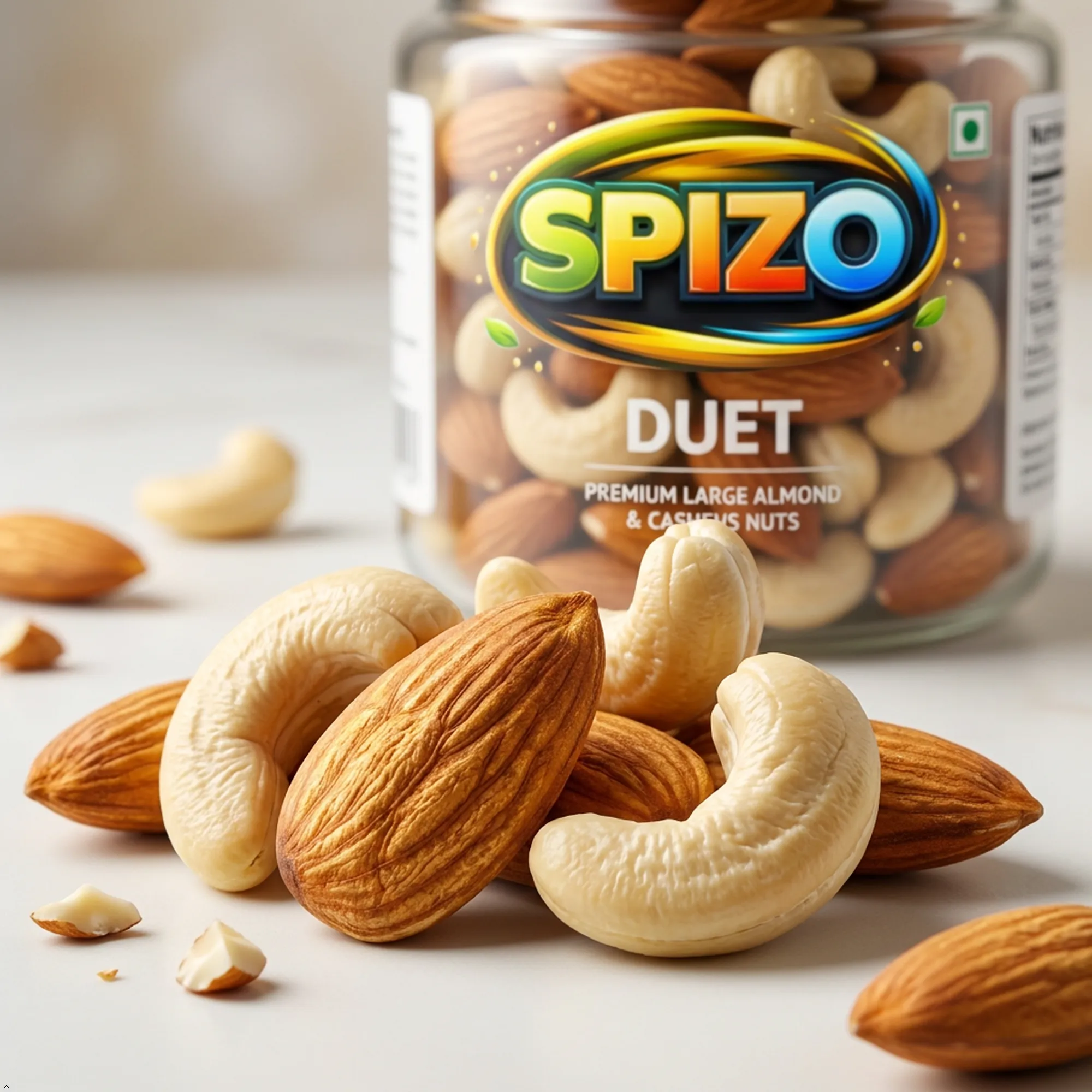 almonds cashew duet